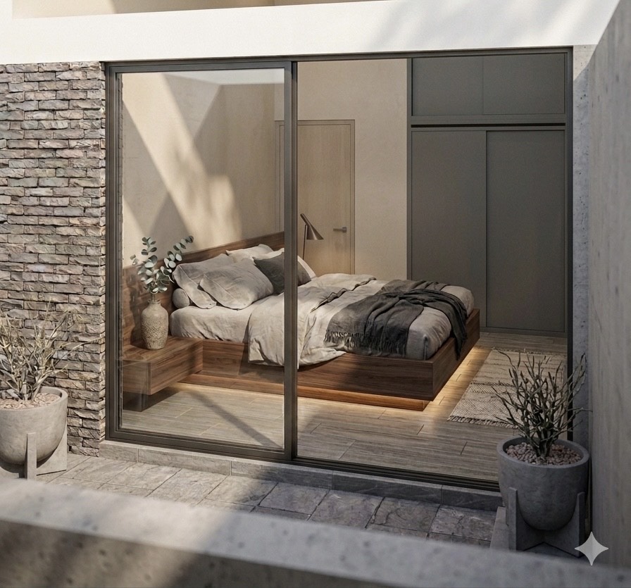 Interior dormitorio